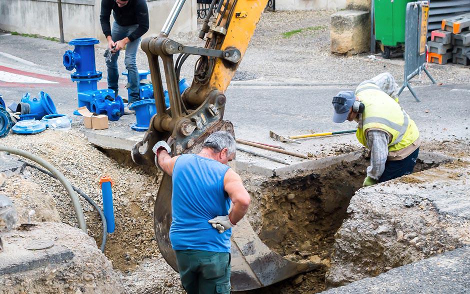 travaux assainissement Suresnes